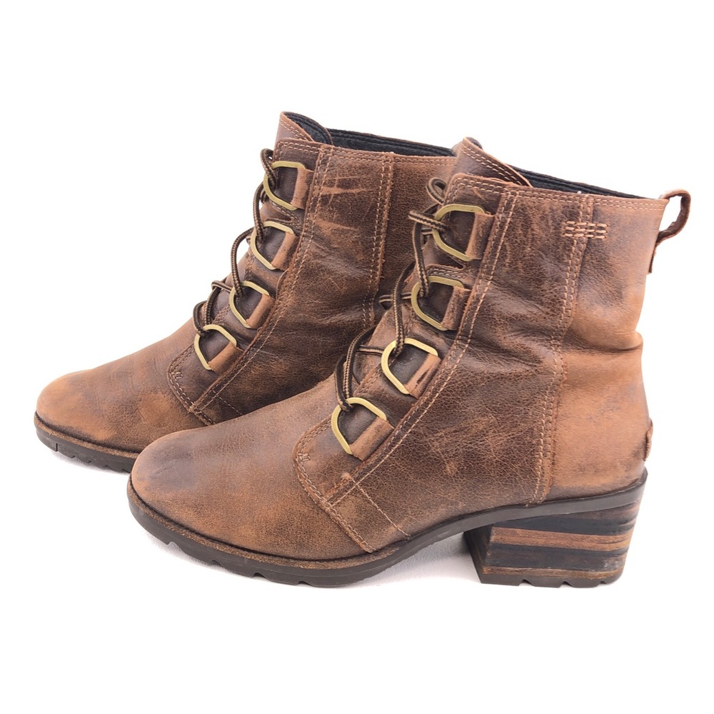 Sorel Cate Lace Waterproof Ankle Boots 9.5 - Picture 2 of 13